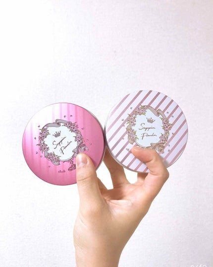 すっぴんパウダー B サクラスウィートソローの香り 2022/クラブ/プレストパウダーを使ったクチコミ(4枚目)