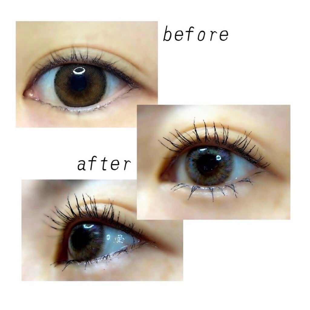 ムードアップマスカラ ロング&カール/dasique/マスカラを使ったクチコミ(3枚目)