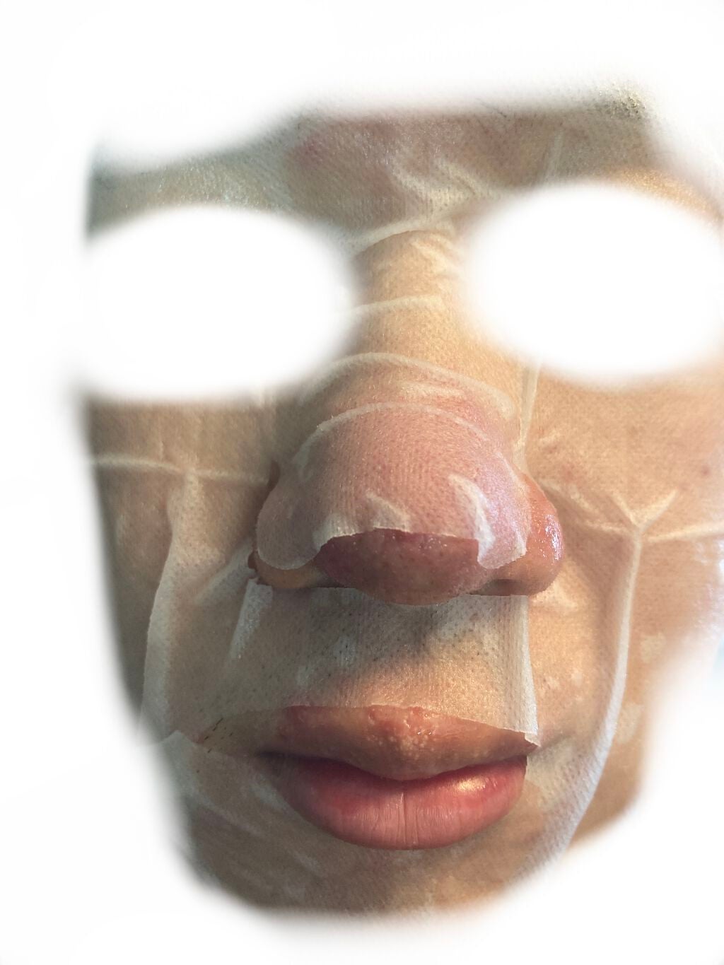 デイリーケアマスク ヒアルロン酸&グレープフルーツ/RISM/シートマスク・パックを使ったクチコミ(2枚目)