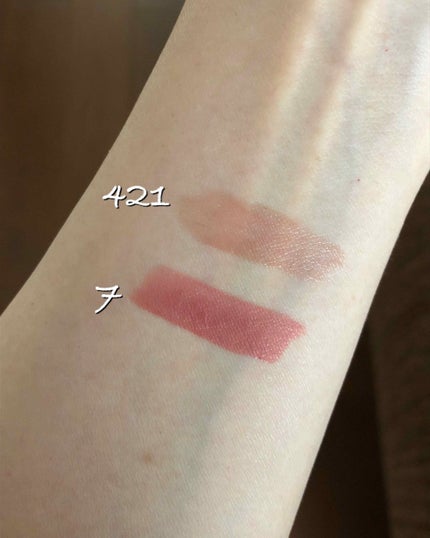 ルージュ ピュールクチュール ヴェルニ ヴィニルクリーム/YVES SAINT LAURENT BEAUTE/口紅を使ったクチコミ(4枚目)