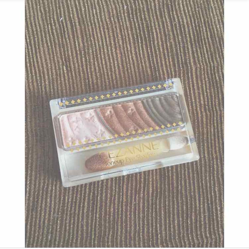 トーンアップアイシャドウ/CEZANNE/アイシャドウパレットを使ったクチコミ(1枚目)