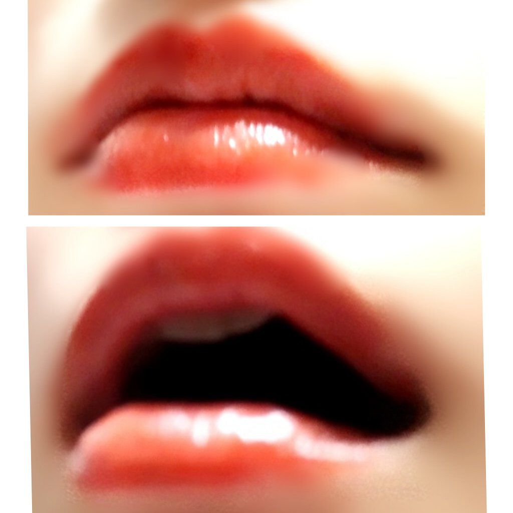 ジューシーラスティングティント/rom&nd/リップティントを使ったクチコミ（3枚目）