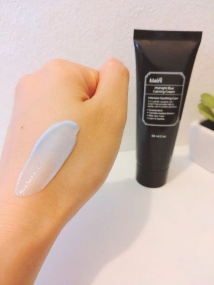 ミッドナイトブルーカーミングクリーム/Klairs/フェイスクリームを使ったクチコミ(2枚目)