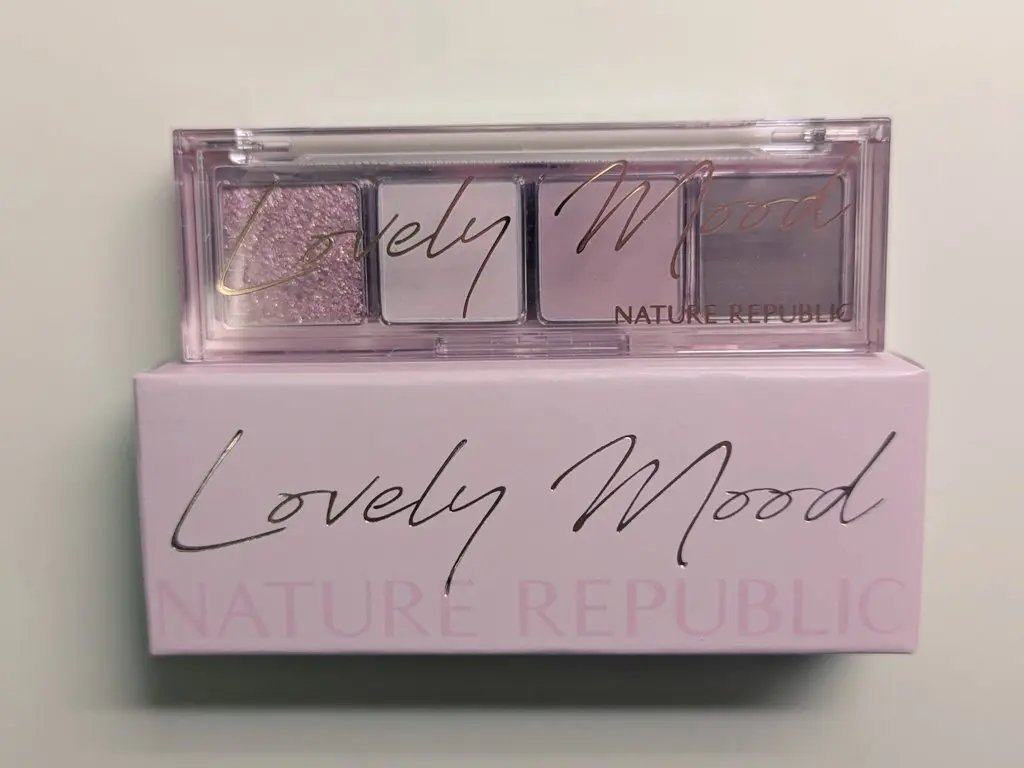 デイリーベーシックパレット クールピンク/ネイチャーリパブリック/アイシャドウパレットを使ったクチコミ（1枚目）