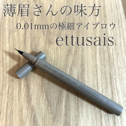 エテュセ アイエディション(スキニーブロウライナー)/ettusais/リキッドアイブロウを使ったクチコミ(1枚目)