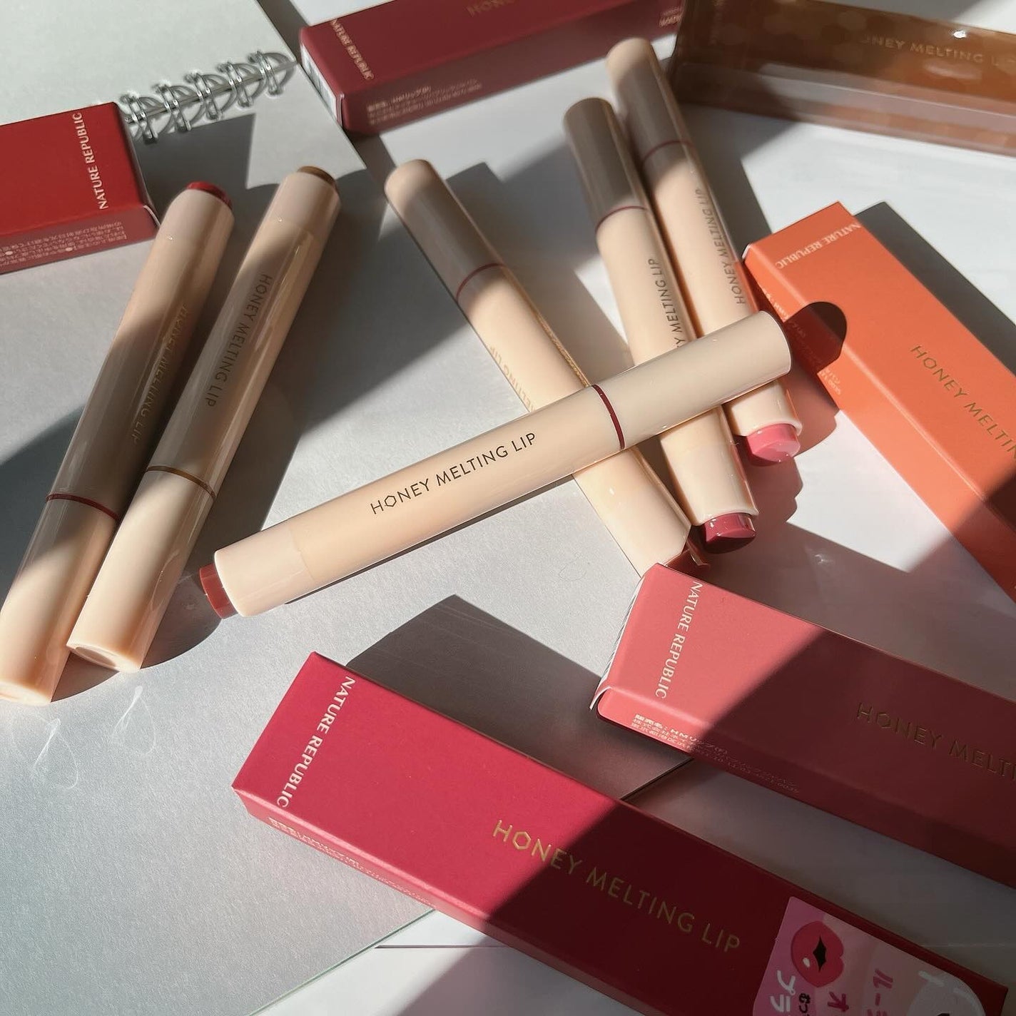 ハニーメルティングリップ/ネイチャーリパブリック/口紅を使ったクチコミ(1枚目)