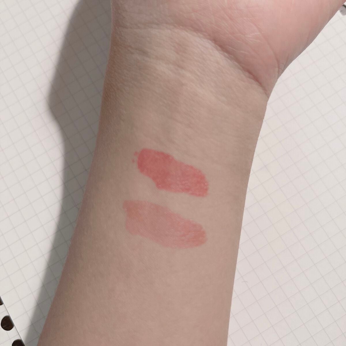 ジューシーラスティングティント/rom&nd/リップティントを使ったクチコミ(4枚目)