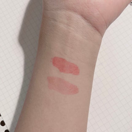 ジューシーラスティングティント/rom&nd/リップティントを使ったクチコミ(4枚目)