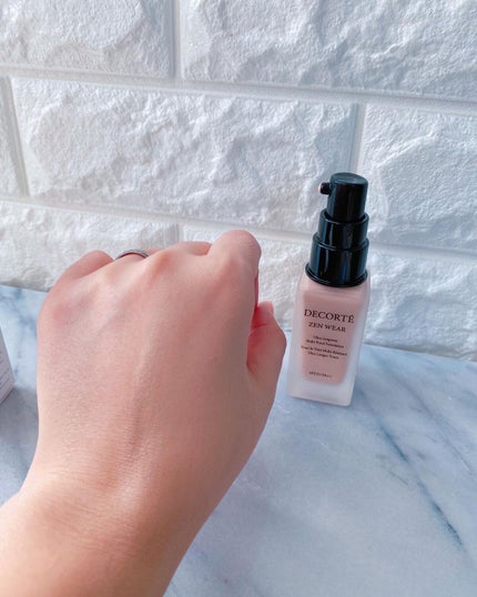 ゼン ウェア フルイド/DECORTÉ/リキッドファンデーションを使ったクチコミ(5枚目)