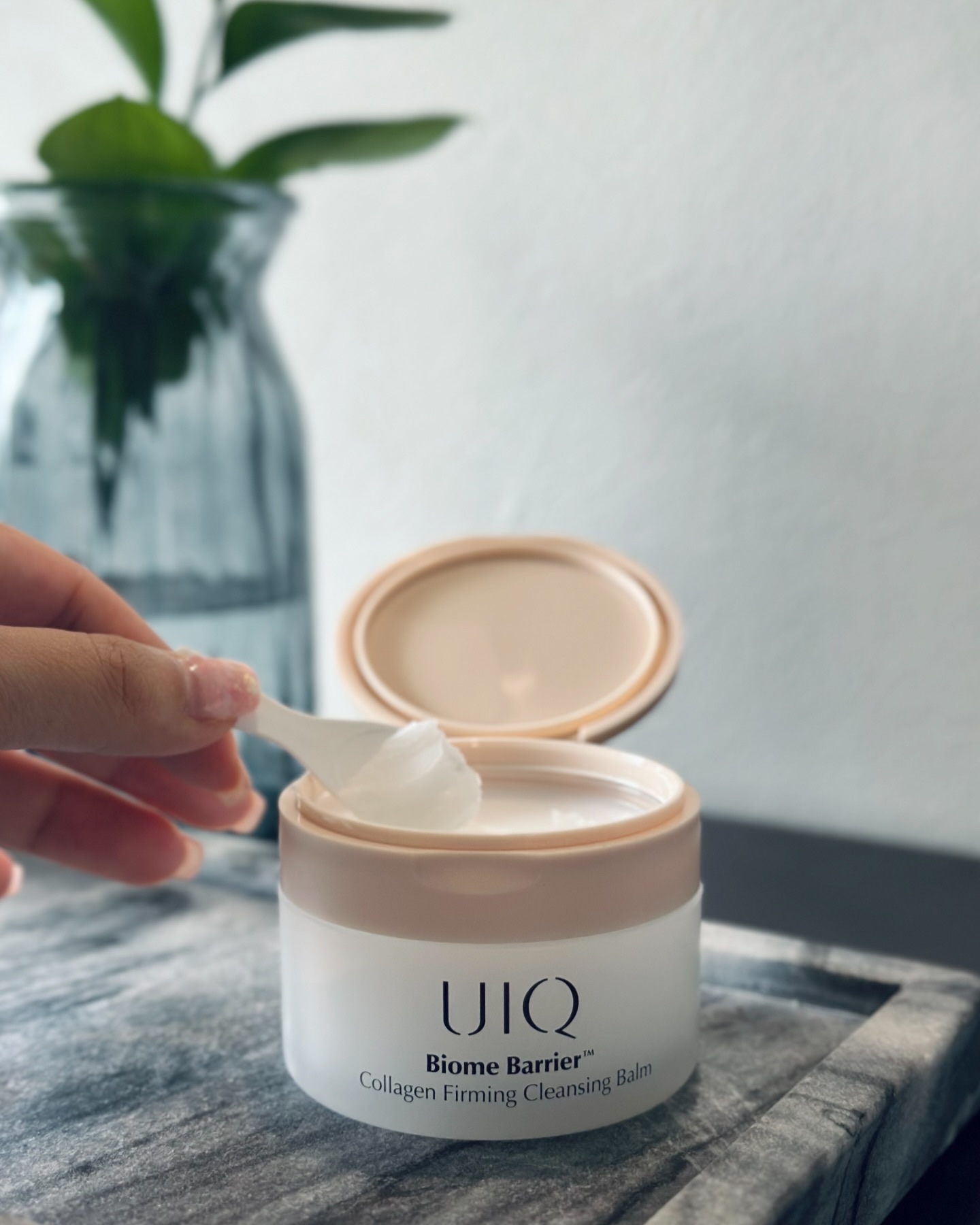 バイオームバリアコラーゲンファーミングクレンジングバーム/UIQ/クレンジングバームを使ったクチコミ（2枚目）