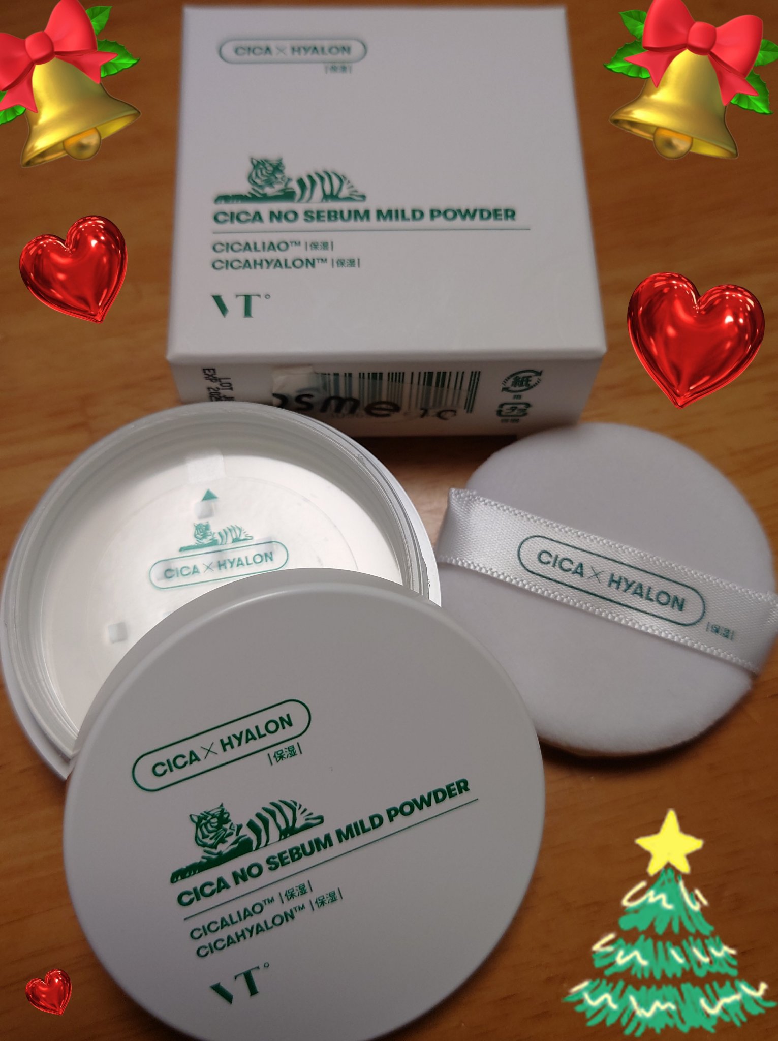 CICA ノーセバム マイルドパウダー/VT/ルースパウダーを使ったクチコミ（1枚目）