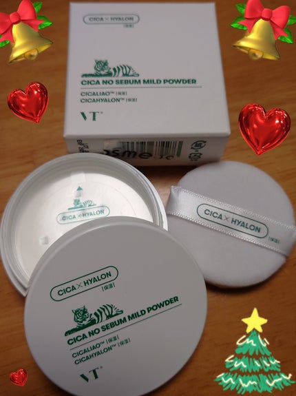 CICA ノーセバム マイルドパウダー/VT/ルースパウダーを使ったクチコミ(1枚目)