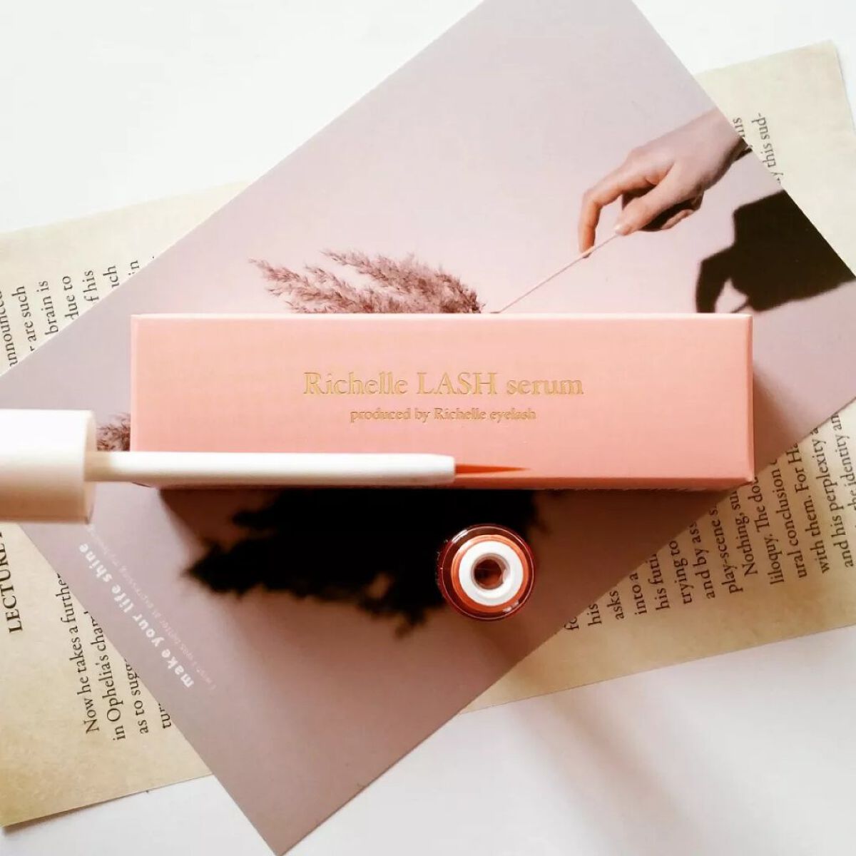 リシェルラッシュセラム/Richelle LASH serum/まつげ美容液を使ったクチコミ（2枚目）