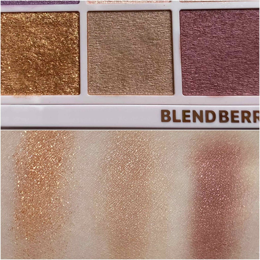 オーラクリエイション/BLEND BERRY/アイシャドウパレットを使ったクチコミ(4枚目)