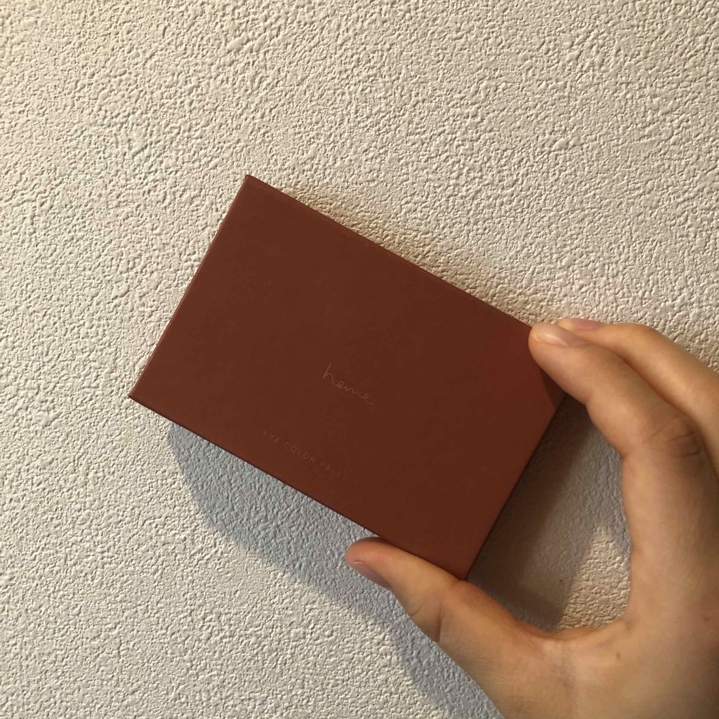 アイカラーパレット/heme/アイシャドウパレットを使ったクチコミ（1枚目）