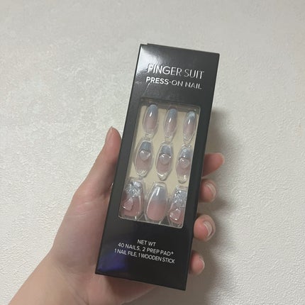 ネイルチップ(シールタイプ)/FINGER SUIT/ネイルチップ・パーツを使ったクチコミ(4枚目)