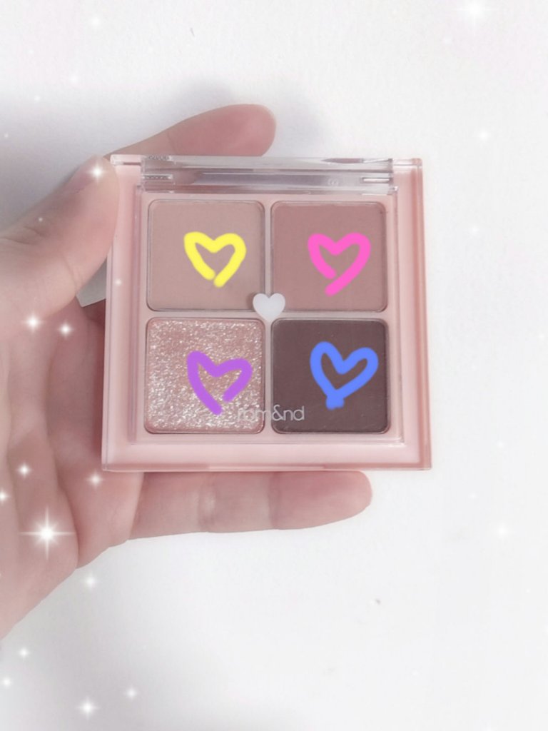 ベターザンアイズ/rom&nd/アイシャドウパレットを使ったクチコミ（3枚目）