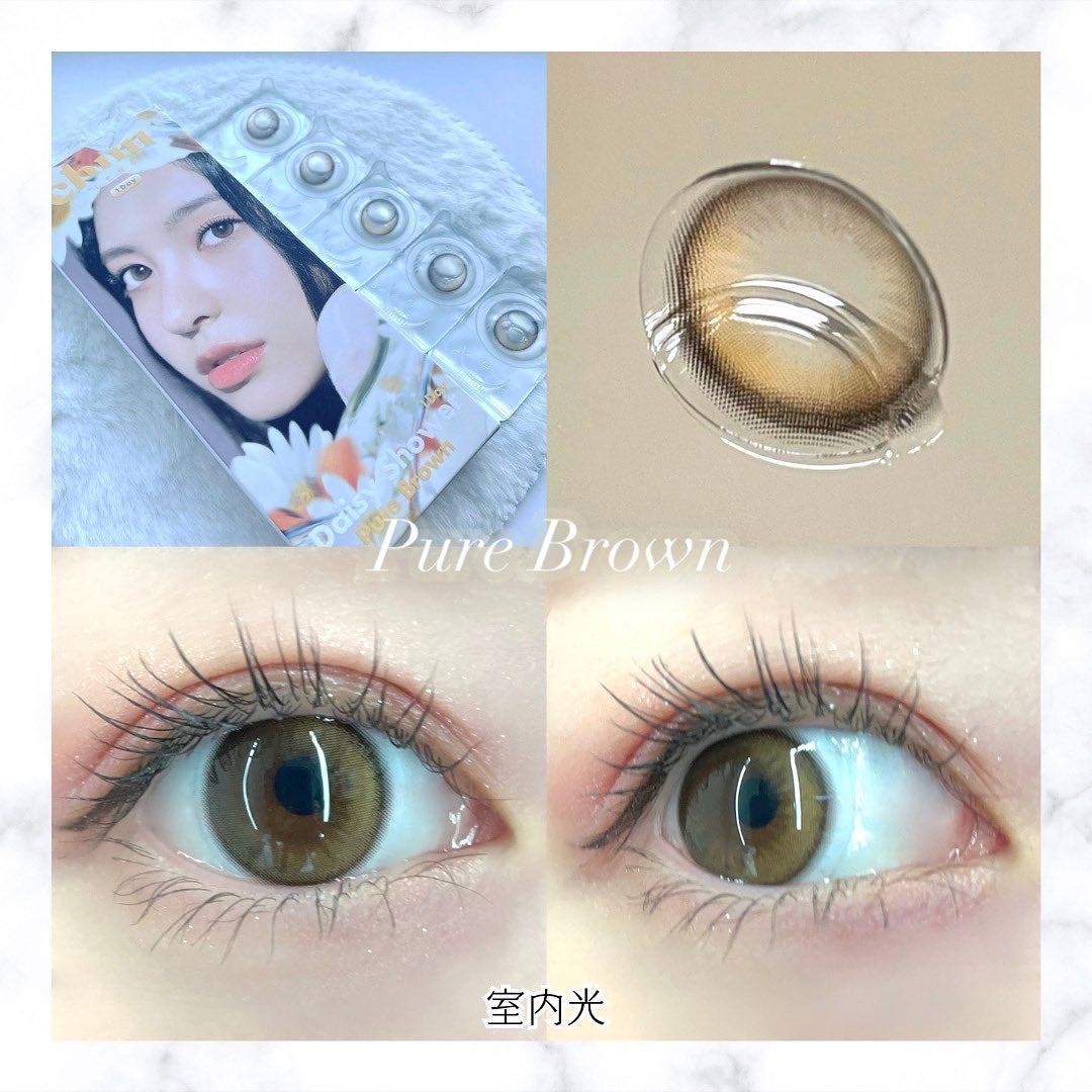 Daisy Shower 1Day/chuu LENS/ワンデー(1DAY)カラコンを使ったクチコミ(4枚目)