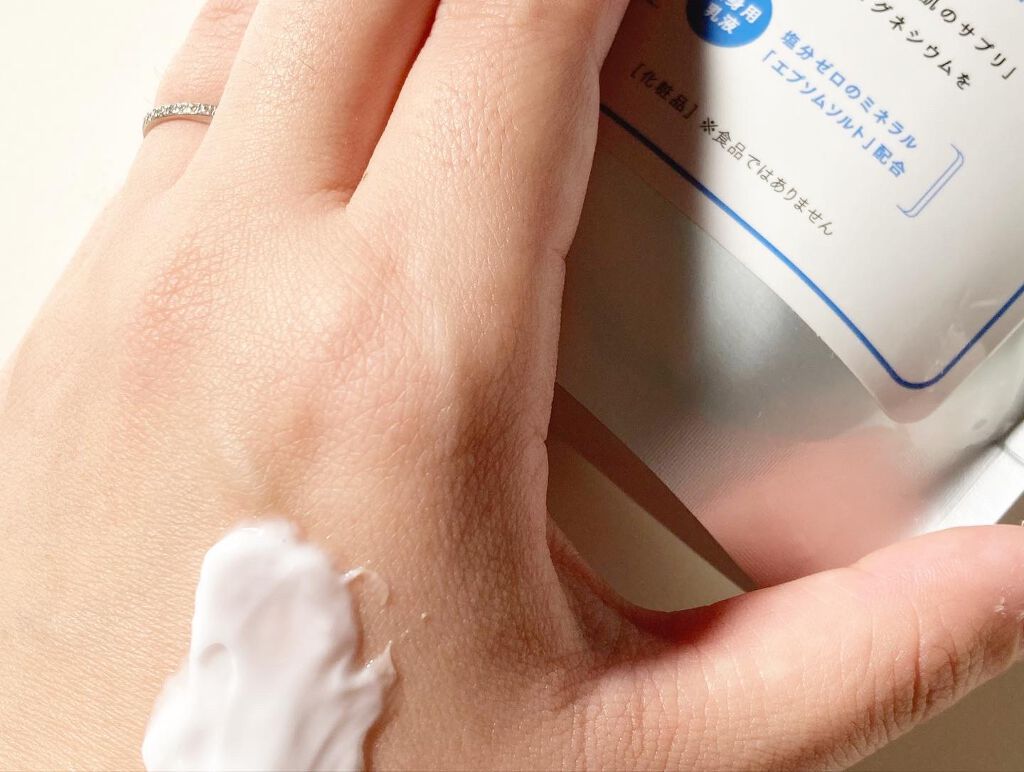 シークリスタルス エプソムミルク /sea crystals/ボディミルクを使ったクチコミ（3枚目）