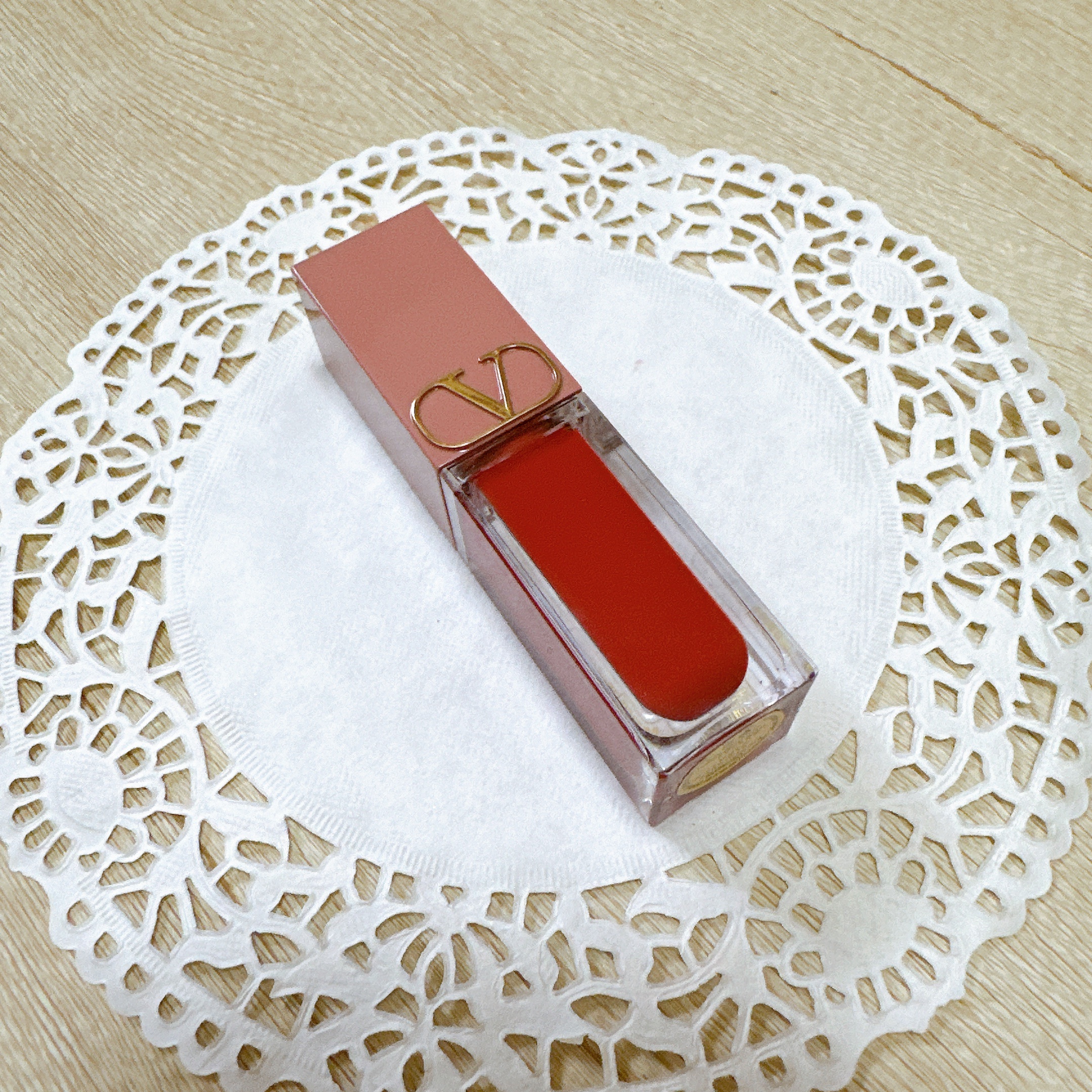 ヴァレンティノ リキロッソ 218A：SEE YOU LATER/ヴァレンティノ ビューティ/ジェル・クリームチークを使ったクチコミ（2枚目）