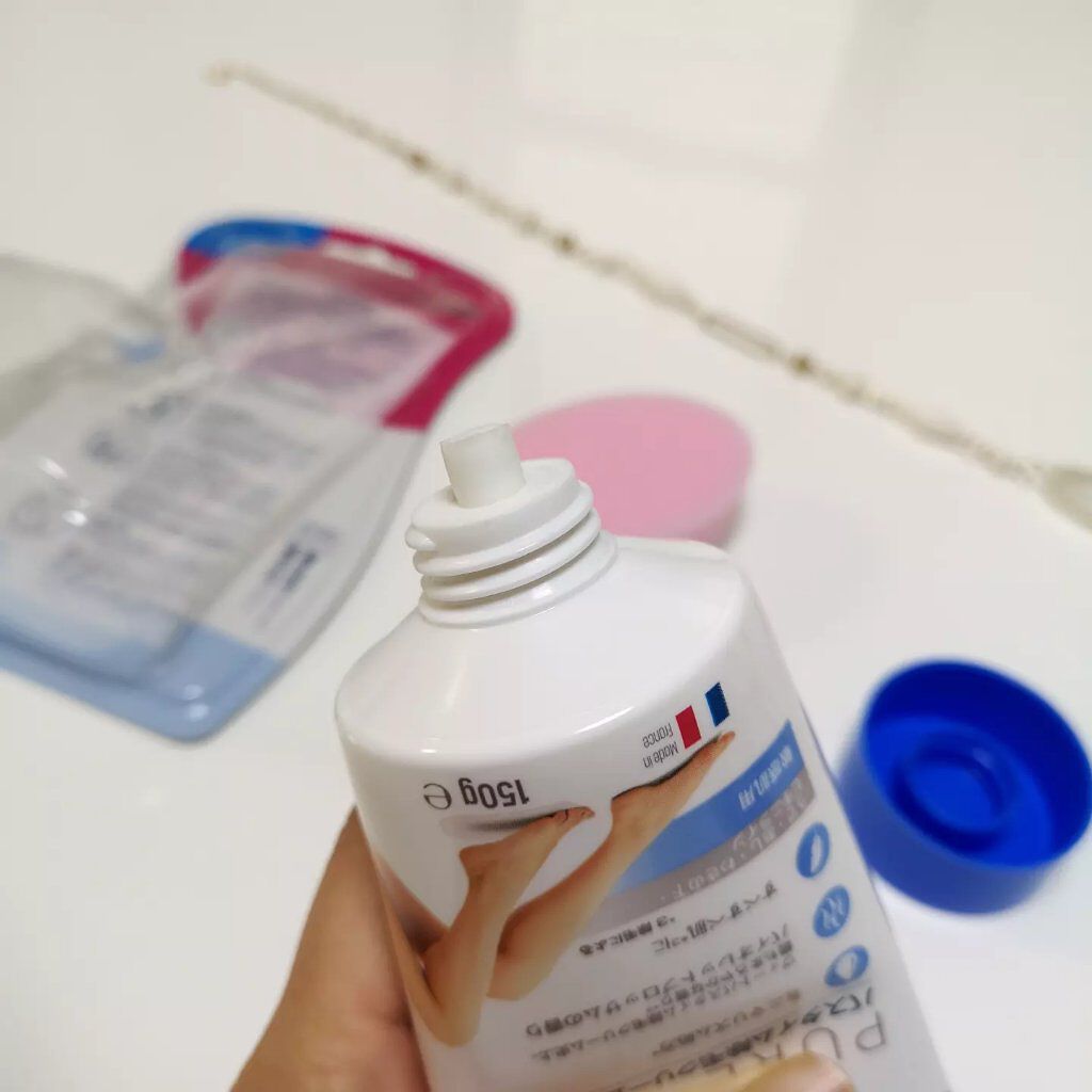 ヴィート ピュアバスタイム除毛クリーム 敏感肌用/Veet/除毛クリームを使ったクチコミ（3枚目）