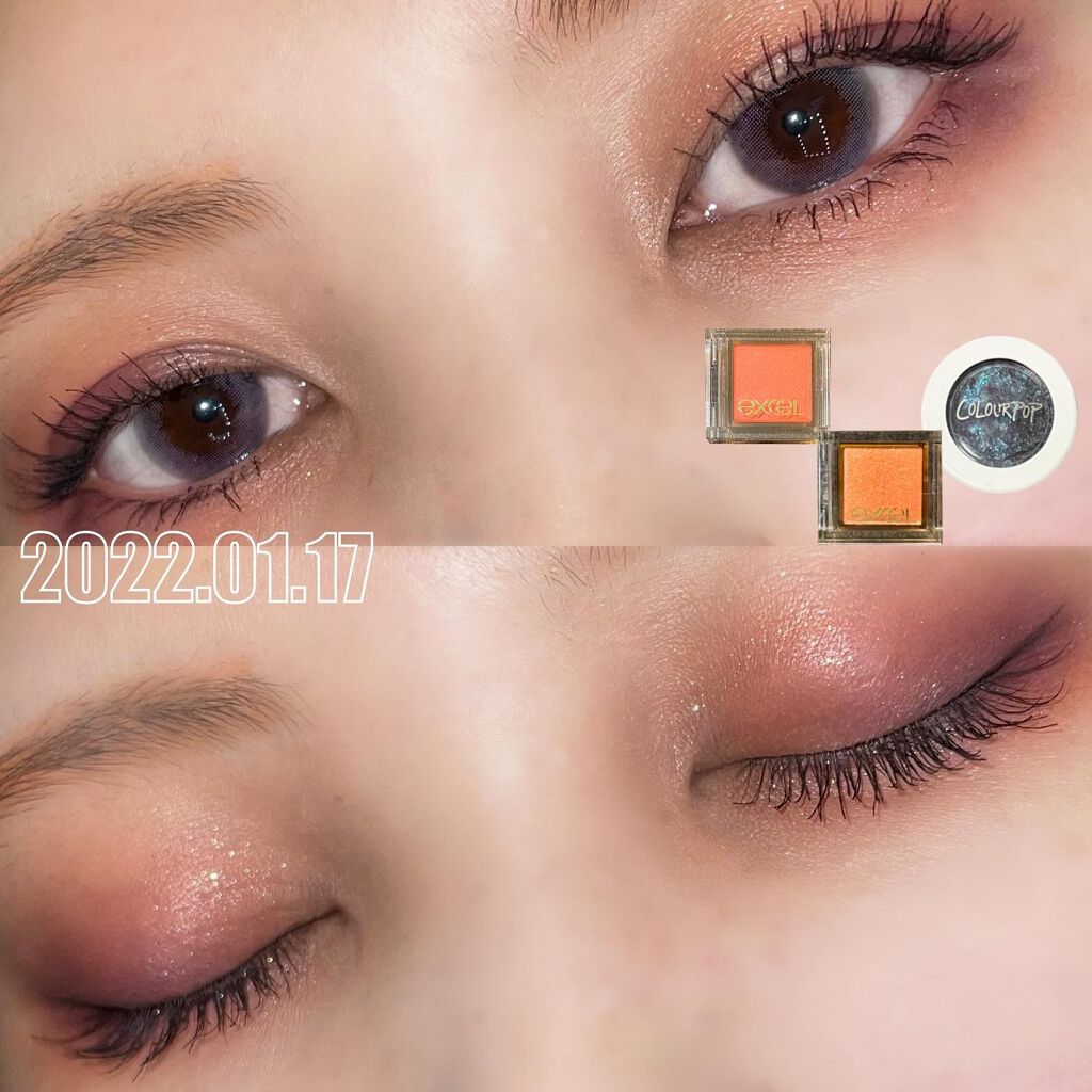 アイプランナー/excel/単色アイシャドウを使ったクチコミ（1枚目）