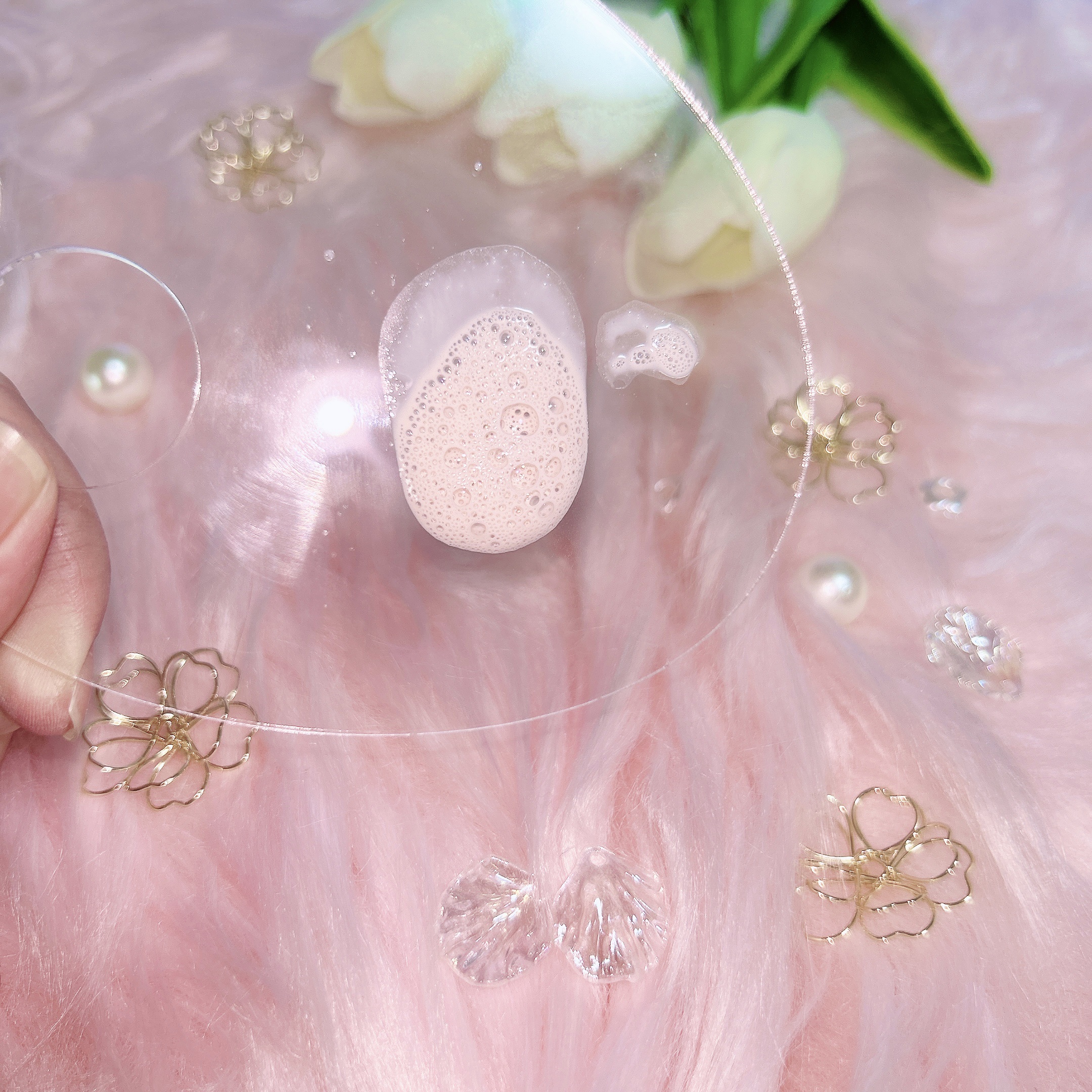 ブラーフィニッシュフォームプライマー/Dinto/化粧下地を使ったクチコミ（3枚目）