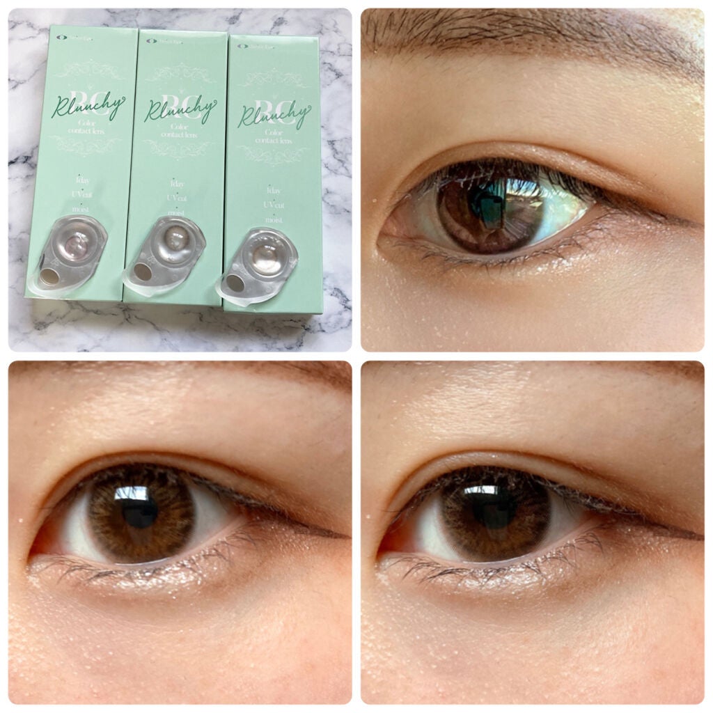 Rluuchy Oneday/Torico Eye./カラーコンタクトレンズを使ったクチコミ(2枚目)