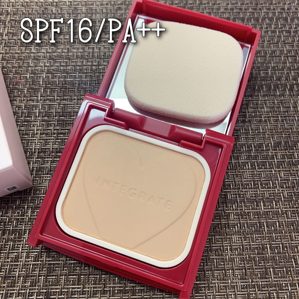 プロフィニッシュファンデーション/インテグレート/パウダーファンデーションを使ったクチコミ(3枚目)