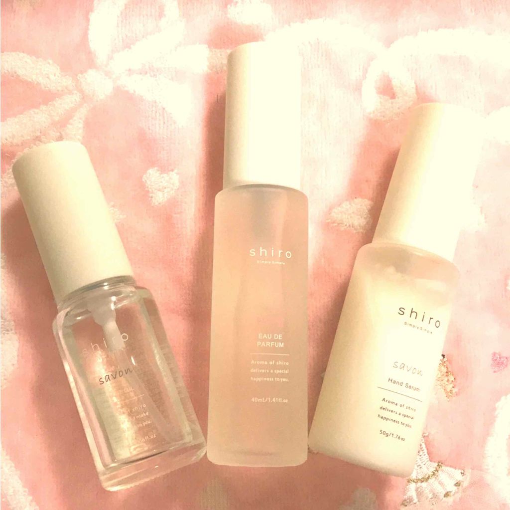 サボン ヘアオイル/SHIRO/ヘアオイルを使ったクチコミ(1枚目)