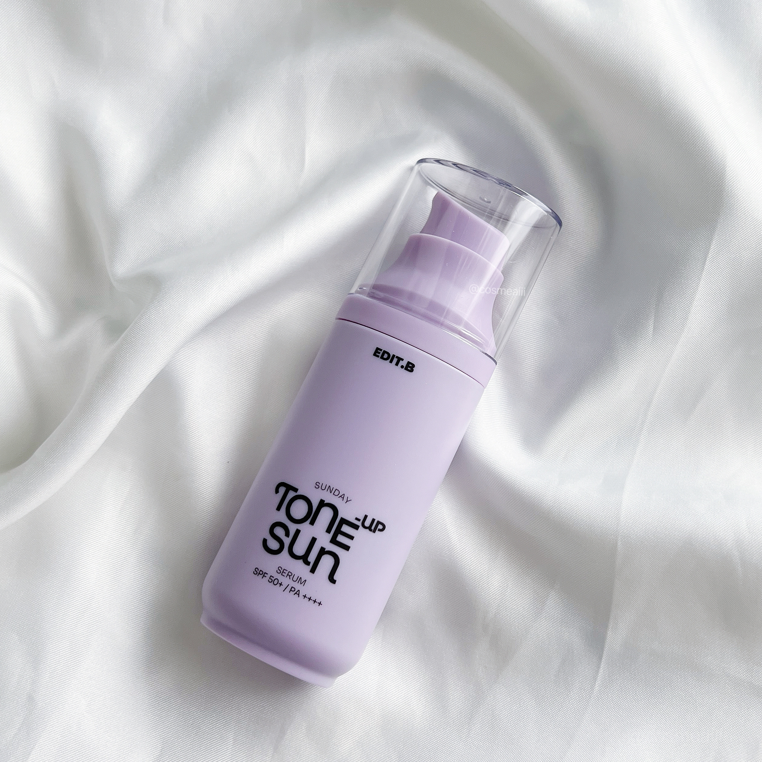 サンデートーンアップサンセラム/EDIT.B/美容液を使ったクチコミ（2枚目）