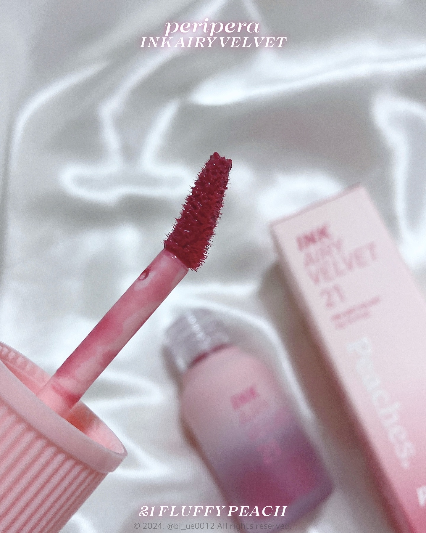 インク エアリー ベルベット/PERIPERA/口紅を使ったクチコミ（3枚目）