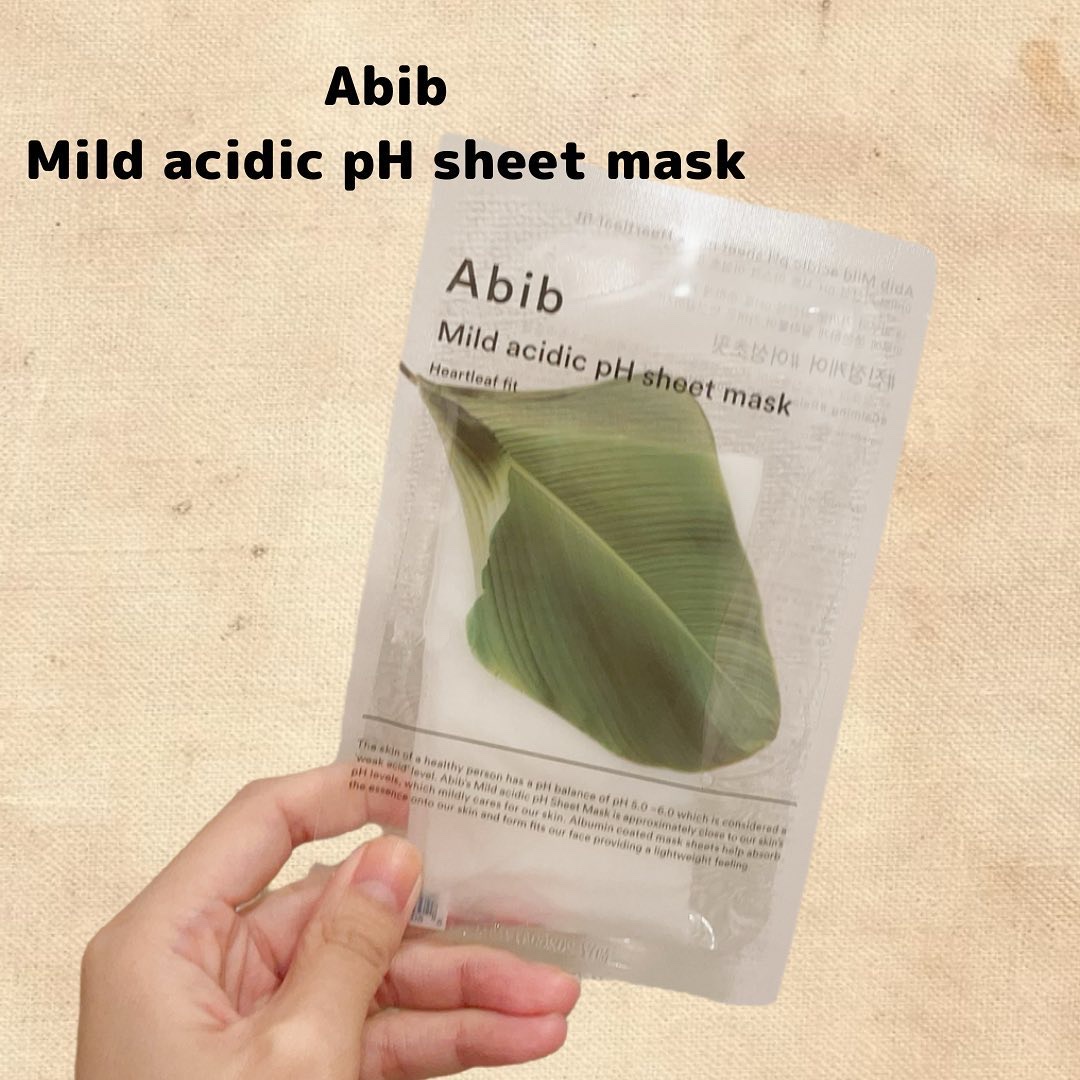 弱酸性pHシートマスク ドクダミフィット/Abib /シートマスク・パックを使ったクチコミ（1枚目）
