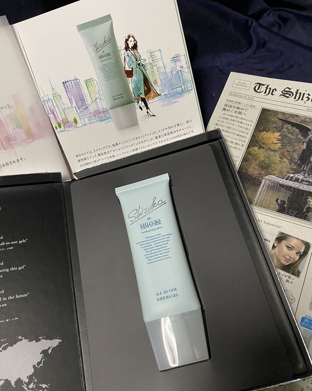 オールインワン シズカゲル/Shizuka BY SHIZUKA NEWYORK/オールインワン化粧品を使ったクチコミ（3枚目）