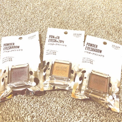 UR GLAM POWDER EYESHADOW/U R GLAM/単色アイシャドウを使ったクチコミ(1枚目)