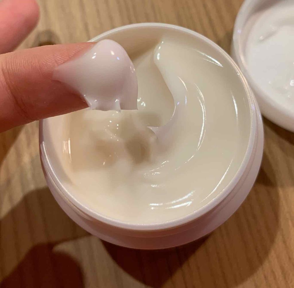 リンクルナイトクリーム/なめらか本舗/フェイスクリームを使ったクチコミ（2枚目）