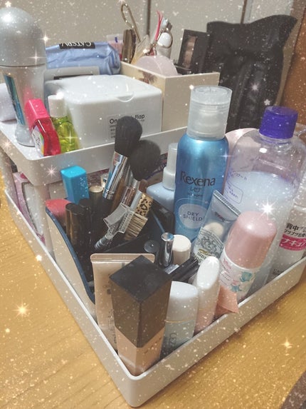 アクリル小物収納・3段/無印良品/その他化粧小物を使ったクチコミ(1枚目)