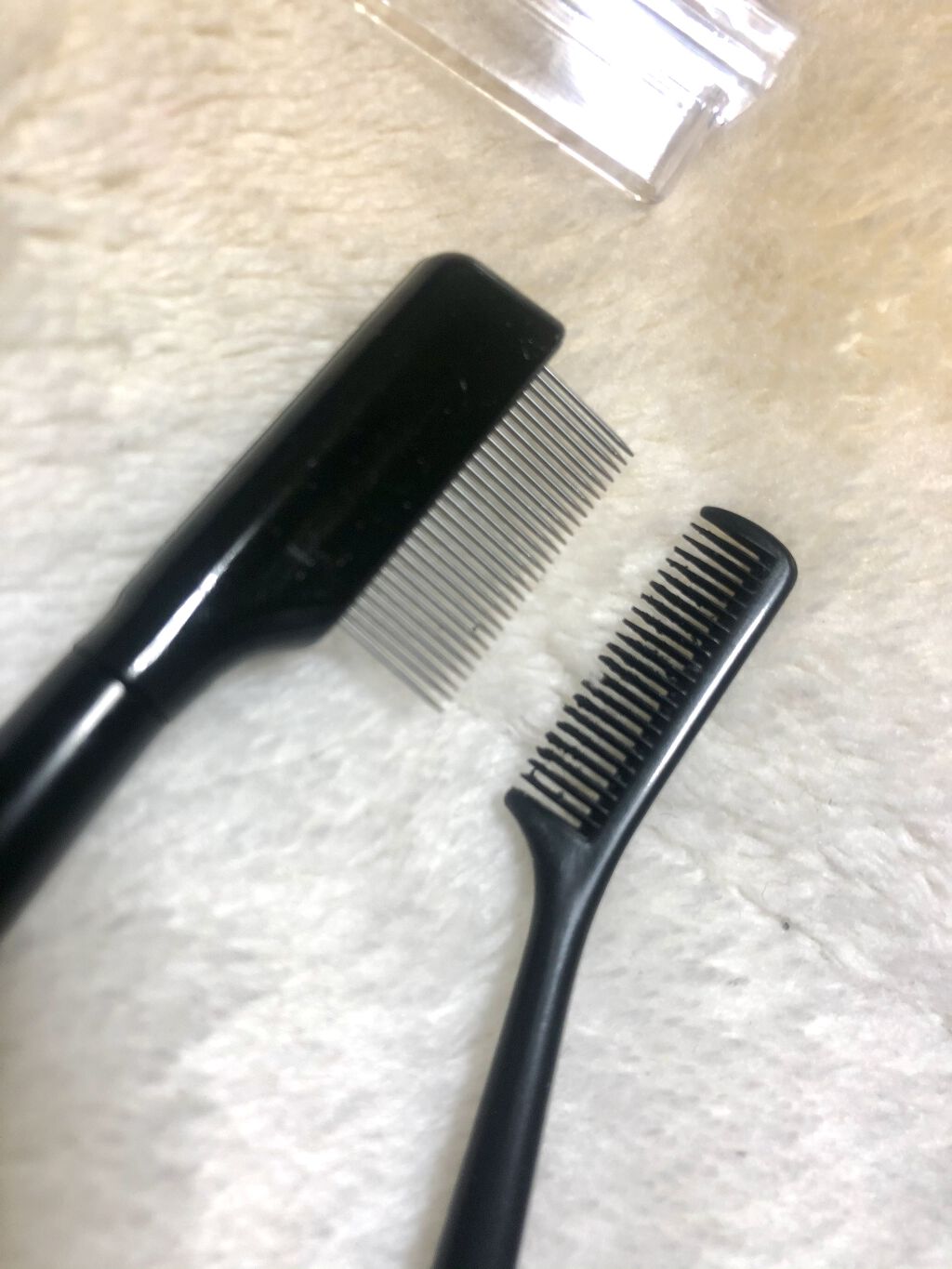 UR GLAM    EYELASH COMB/U R GLAM/メイクブラシを使ったクチコミ（3枚目）