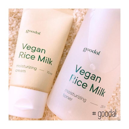 ヴィーガンライスミルク保湿ローション/goodal/フェイスクリームを使ったクチコミ(1枚目)