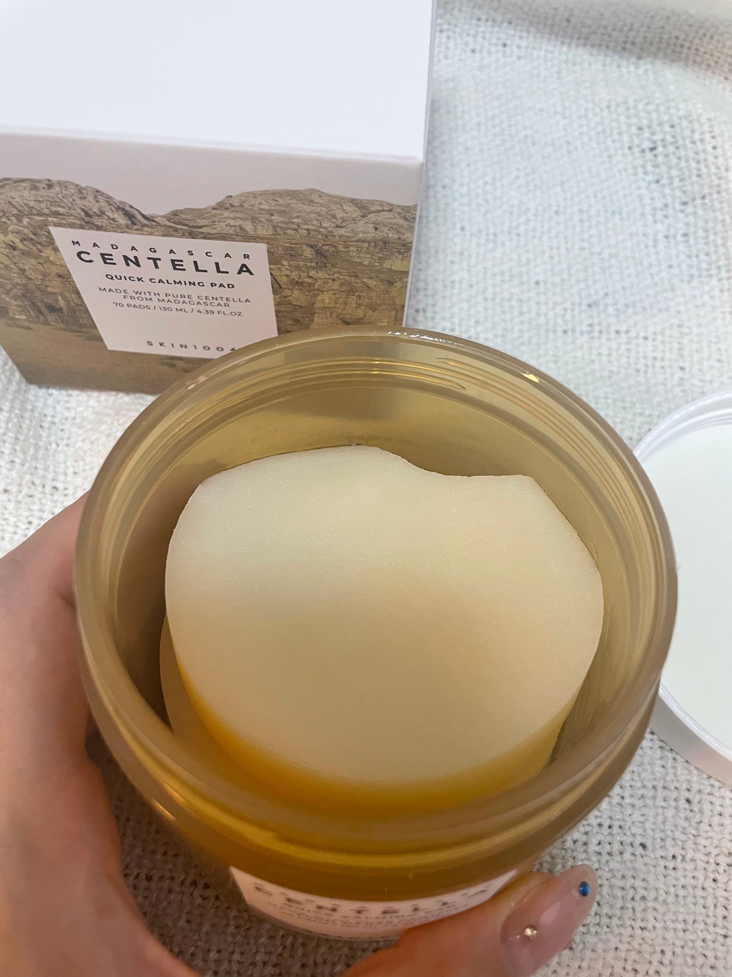 センテラ クイックカーミングパッド/SKIN1004/トナーパッドを使ったクチコミ(2枚目)