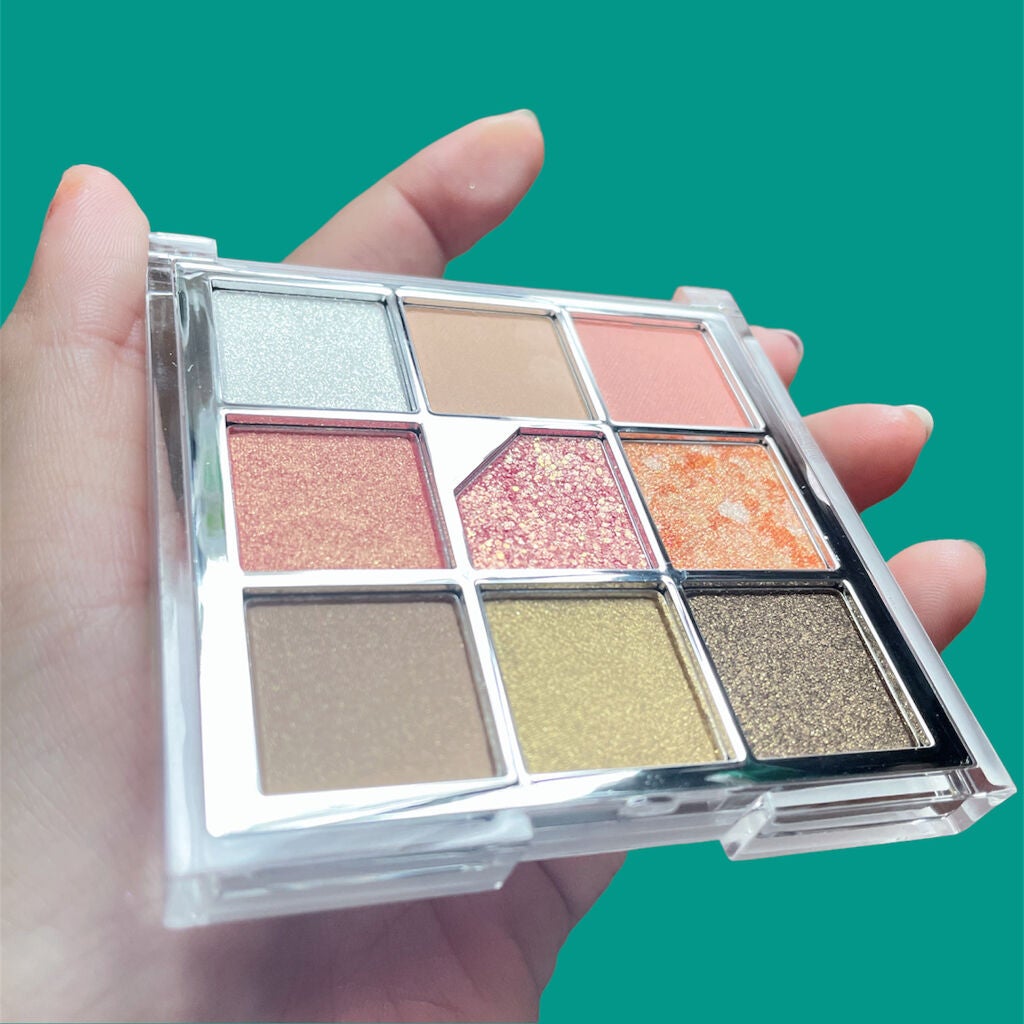 グリッターペディアアイパレット/unleashia/アイシャドウパレットを使ったクチコミ(3枚目)