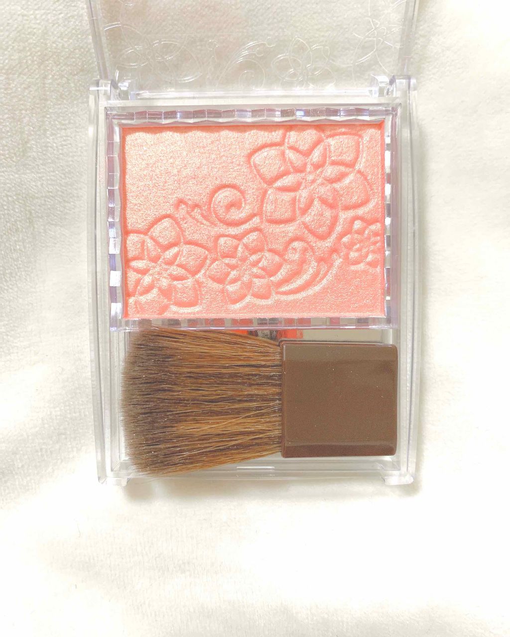 パールグロウチーク/CEZANNE/パウダーチークを使ったクチコミ(2枚目)