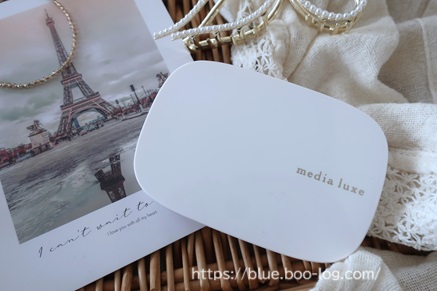 パウダーファンデーション/media luxe/パウダーファンデーションを使ったクチコミ（1枚目）