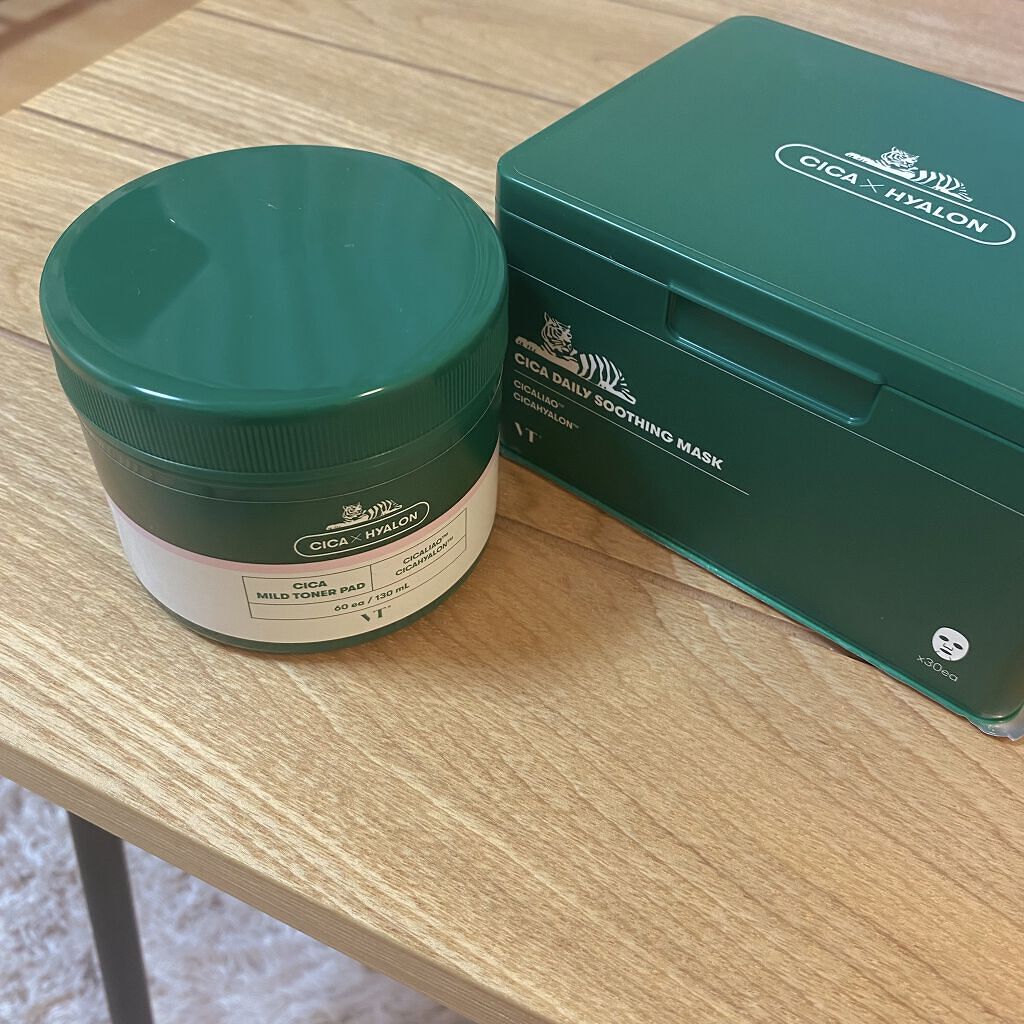 CICA デイリースージングマスク/VT/シートマスク・パックを使ったクチコミ（1枚目）