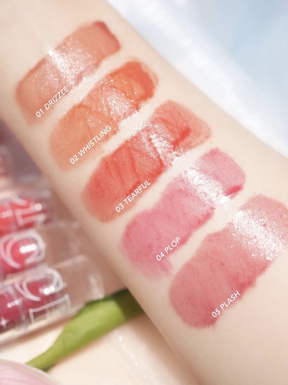 プリュールティント #5 フラッシュ/too cool for school/リップティントを使ったクチコミ（3枚目）