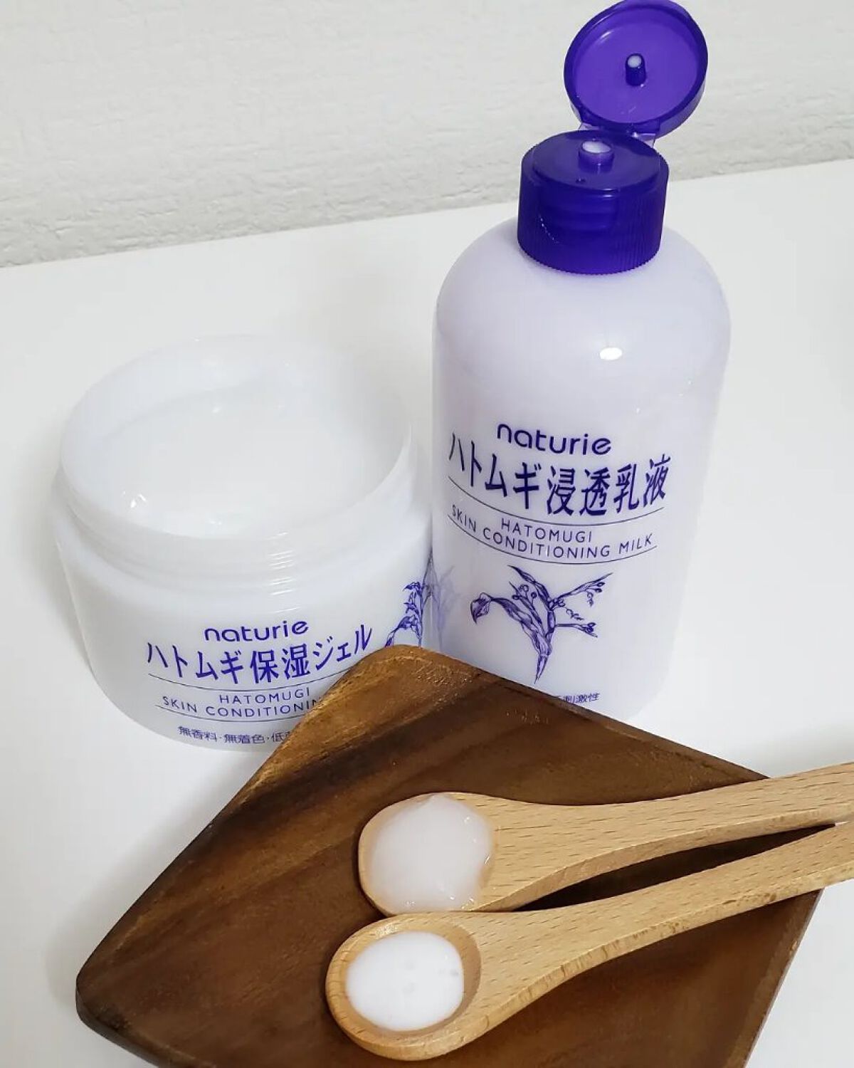 ハトムギ浸透乳液(ナチュリエ スキンコンディショニングミルク)/ナチュリエ/乳液を使ったクチコミ（3枚目）