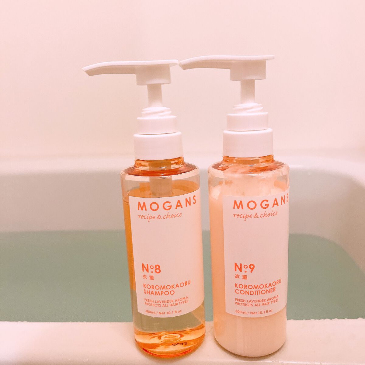 ノンシリコン アミノ酸 シャンプー/コンディショナー 衣薫(ころもかおる)/MOGANS/市販シャンプーを使ったクチコミ(1枚目)