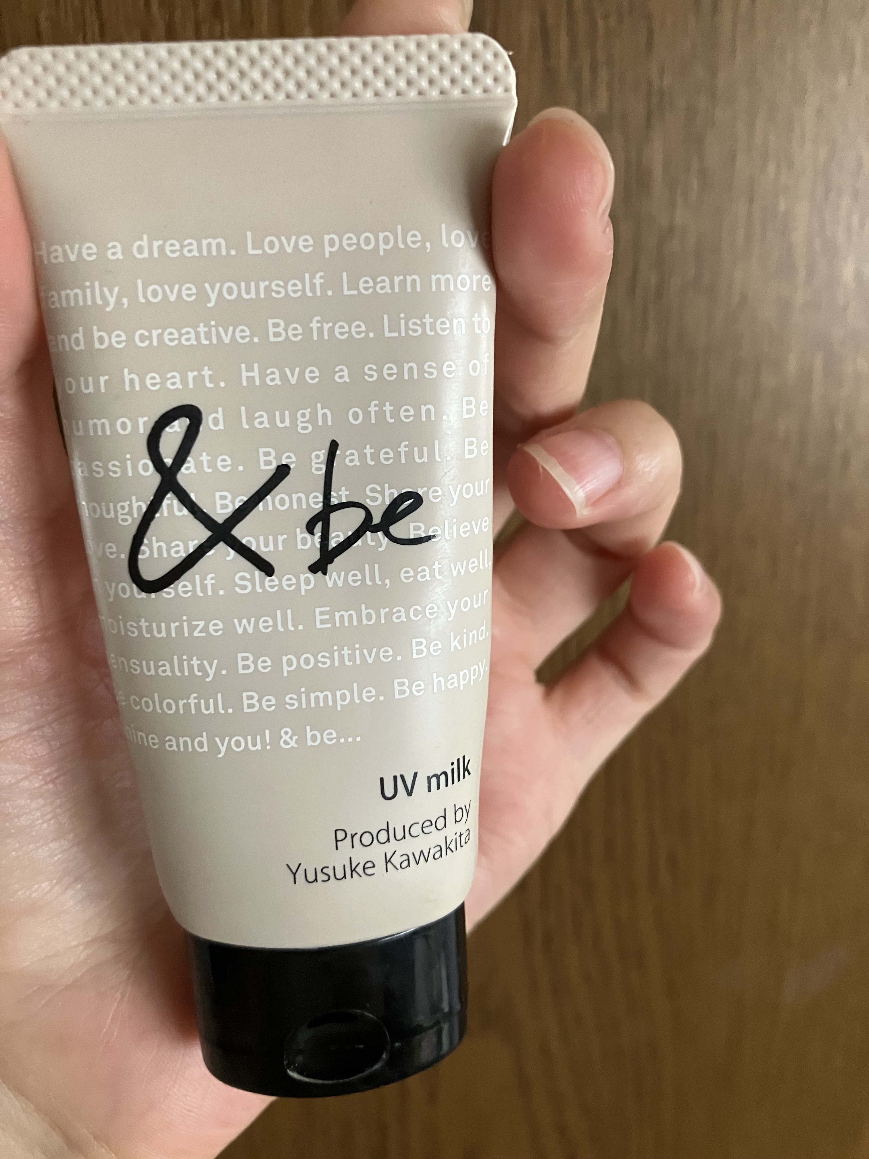 &be UVミルク/＆be/日焼け止めミルクを使ったクチコミ（1枚目）