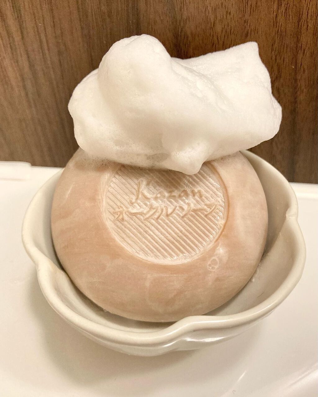 オークルソープ/嘉山/洗顔石鹸を使ったクチコミ(5枚目)