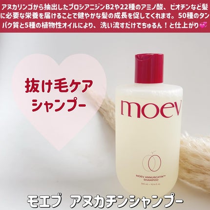 モエブ アヌカチン シャンプー/トリートメント/moev/市販シャンプーを使ったクチコミ(2枚目)